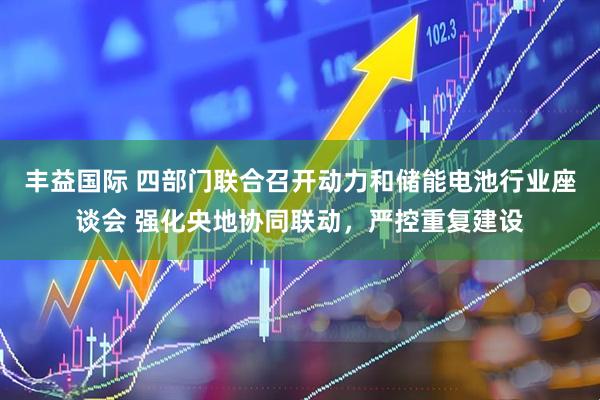 丰益国际 四部门联合召开动力和储能电池行业座谈会 强化央地协同联动，严控重复建设